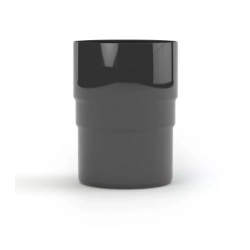 GAMRAT PCV Złączka rury spustowej 63mm - GRAFIT